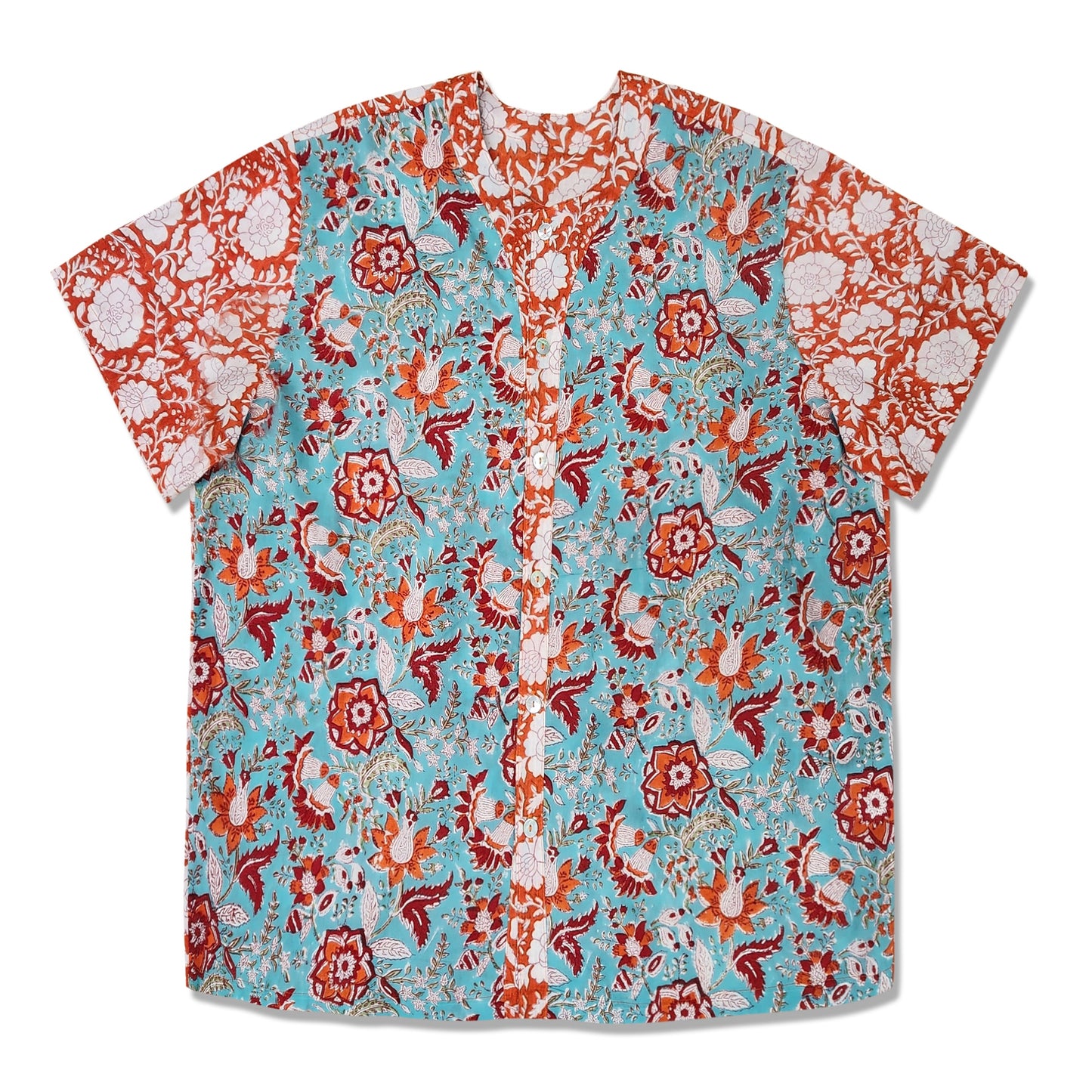 BAE Shirt - red/aqua combo