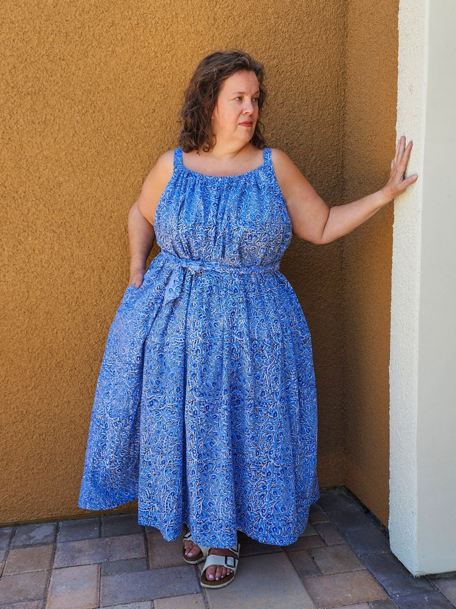 Bestie Dress - blue