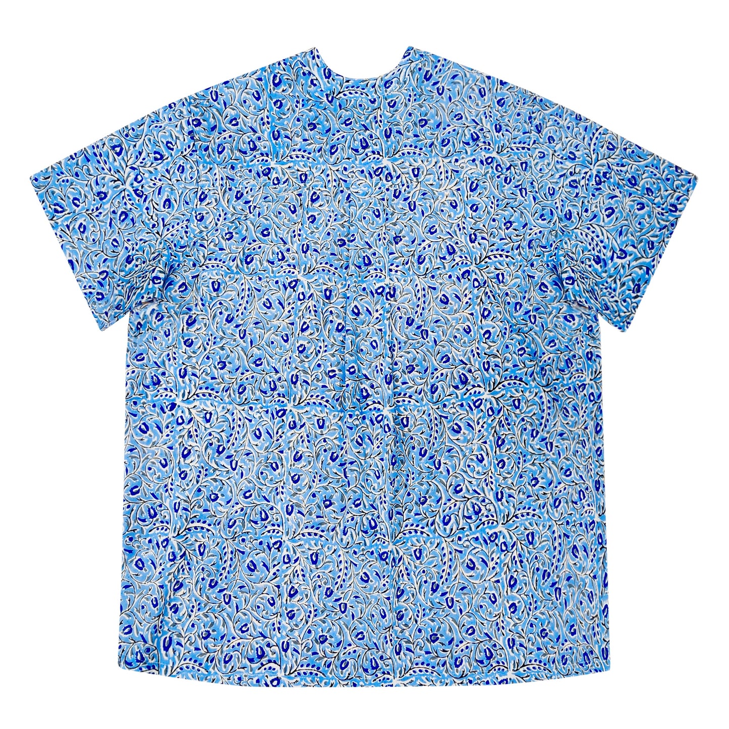 BAE Shirt - blue/papaya combo