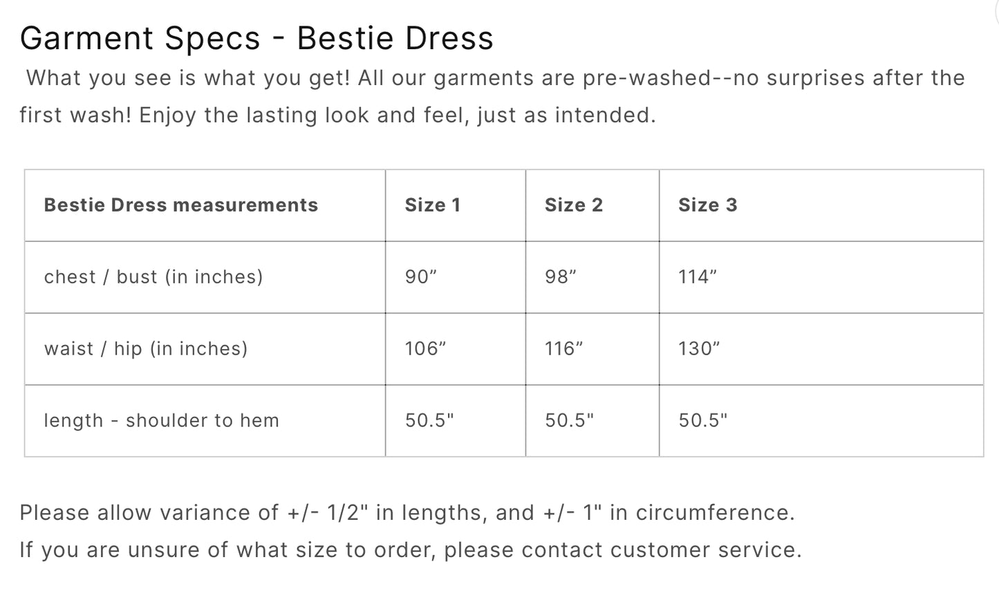 Bestie Dress - blue