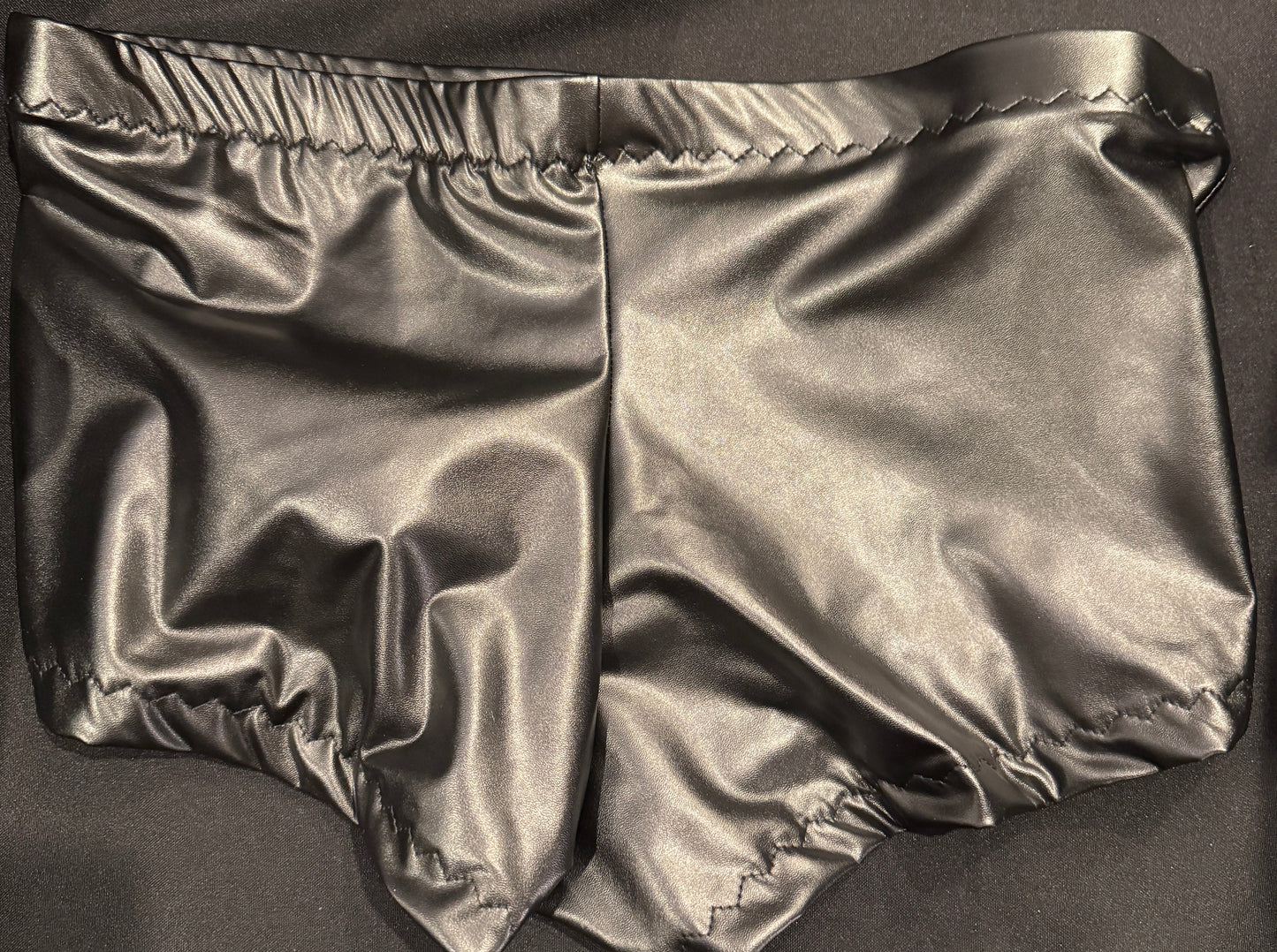 1 booty short leatherex swimwear