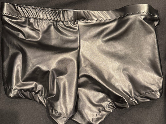 1 booty short leatherex swimwear